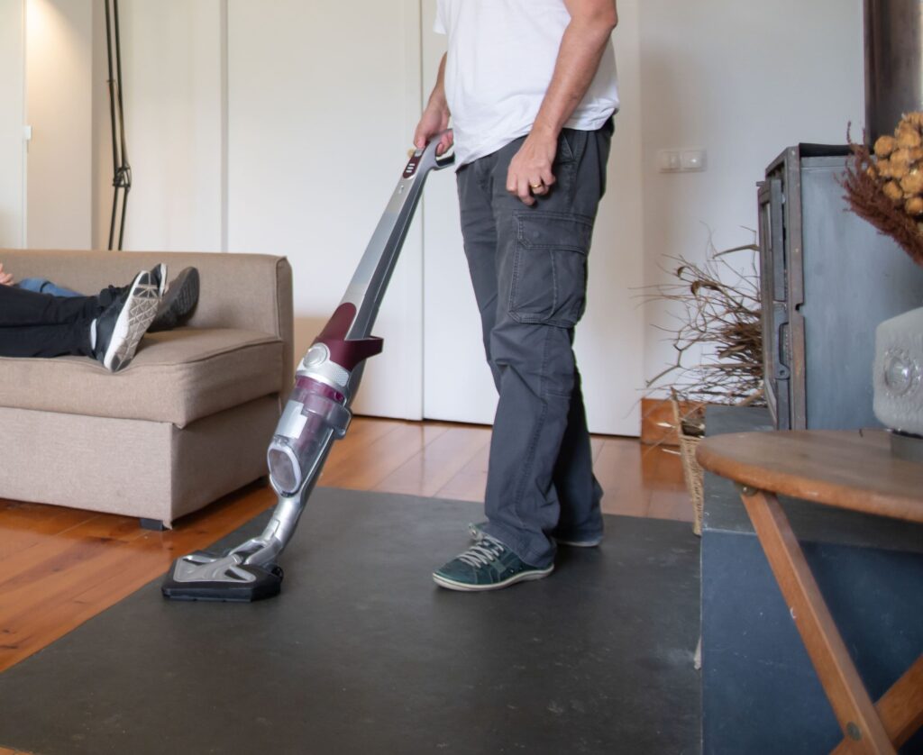 utilisation d'un aspi sans fil